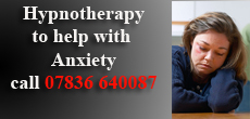 HYpnosis to help Anxiety